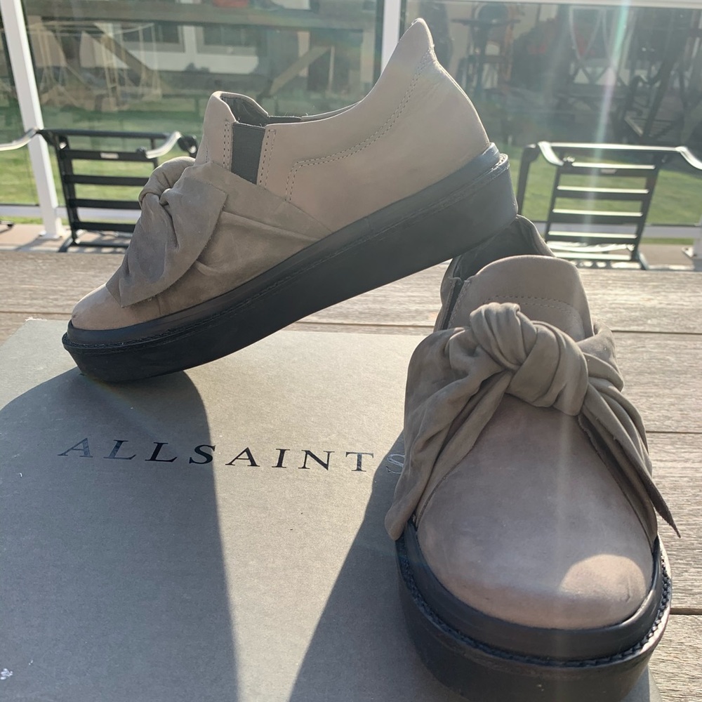 All Saint Zale shoes in gray size 6